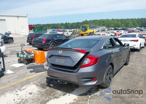 2020 Honda Civic Sport from USA, damaged, VIN 2HGFC2F80LH588722